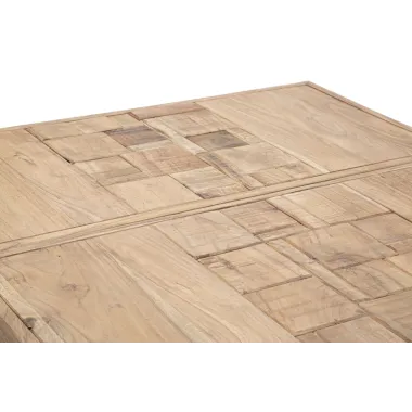 Stół jadalniany MUMBAI QUAD. ALL. 80x80x77 cm - Dł. T. 160 (AKACJA NILOTICA)